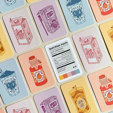 8 Business Cards that are basically a work of art - MOO Blog Business Card Gallery, Illustration Business Cards, Visuell Identitet, 달력 디자인, Business Card Design Inspiration, Artist Business Cards, Graphic Design Business, Business Card Inspiration, 카드 디자인