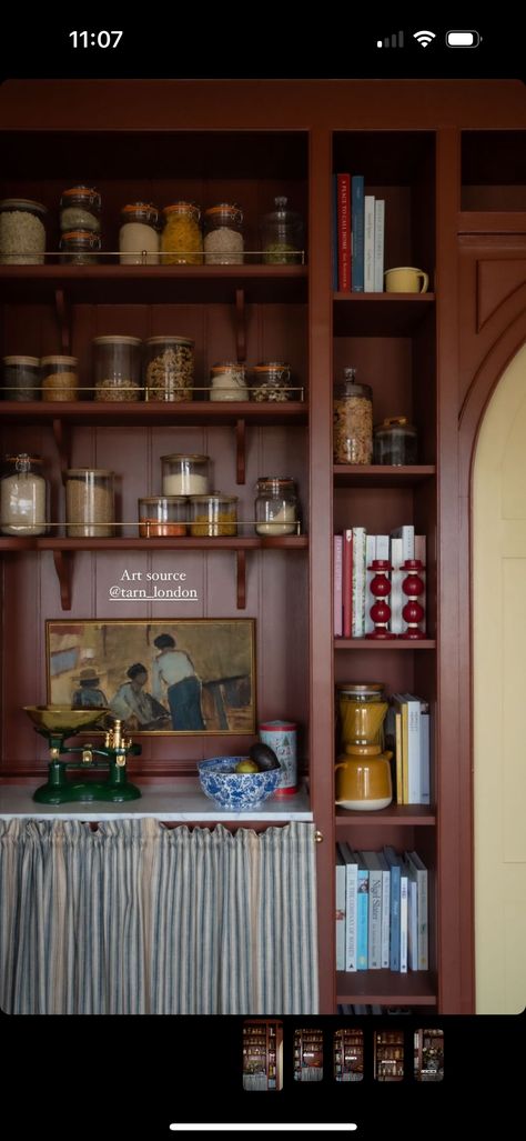 Styled Kitchen, Perfect Pantry, English House, House Goals, Cottage Homes, House Inspo, Cozy Living, House Inspiration, My Dream Home