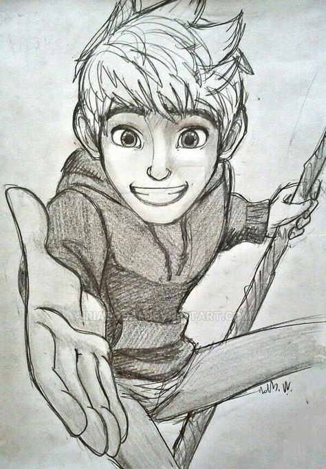 Jack Frost Drawing, Jake Frost, Do You Trust Me, Jack Frost And Elsa, Disney Art Drawings, Rise Of The Guardians, Art Drawings Sketches Creative, A Pencil, Jack Frost