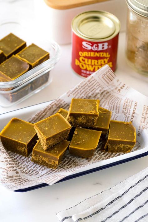 Learn how to make Japanese Curry Roux from scratch. Only 5 ingredients! This easy recipe will have you cook up many delicious pots of Japanese curry. #curry #japanesecurry #curryroux | Easy Japanese Recipes at JustOneCookbook.com Japanese Curry Recipe From Scratch, Japanese Curry From Scratch, Japanese Curry Powder Recipe, Japanese Curry Recipes, Homemade Japanese Curry, Curry Roux Recipe, Japanese Curry Recipe, Japanese Curry Rice, How To Make Curry