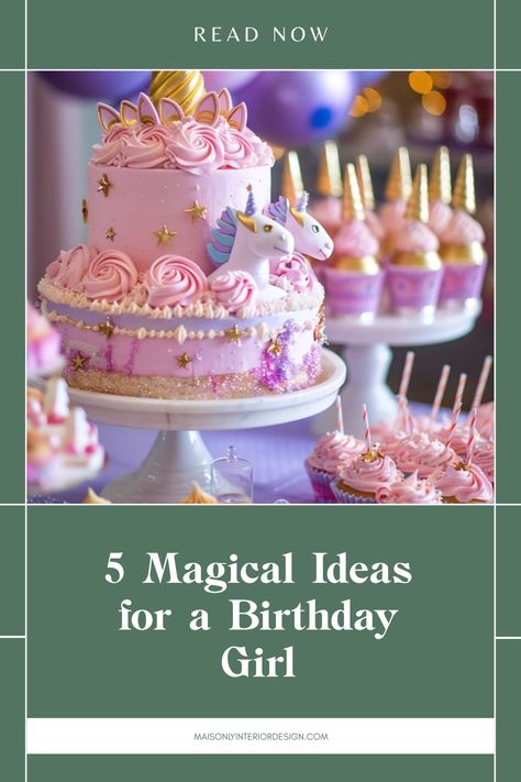 Make your little girl's 5th birthday truly special with these magical celebration ideas! Explore fun princess themes, engage in delightful DIY decorations, and facilitate entertaining activities that will create unforgettable memories. From whimsical cake designs to captivating party favors, each idea aims to spark joy and imagination. Set the scene with enchanting elements like glittery party supplies and interactive games that your guests will love. Celebrate this important milestone with enchanting touches that will make her feel like the star of her own fairytale. 5 Yo Girl Birthday Party Ideas, Five Birthday Party Ideas Girl, 5th Birthday Themes Girl, Girls 8th Birthday Party Themes, 5 Birthday Party Ideas Girl, Girl 5th Birthday Party Themes, 5th Birthday Party Ideas Girl, Girls 5th Birthday Party Ideas, 6th Birthday Girl Themes