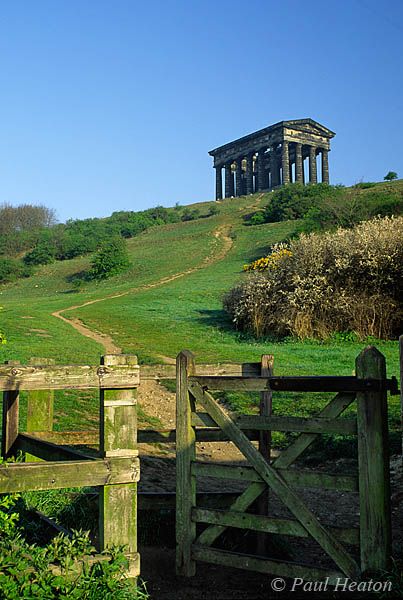 Penshaw Monument, is a folly built in 1844 on Penshaw Hill between the districts of Washington and Houghton-le-Spring, within the City of Sunderland, North East England. It is dedicated to John George Lambton, first Earl of Durham and the first Governor of the Province of Canada.  Contents Sunderland England, Penshaw Monument, Northern England, Tyne And Wear, North East England, Newcastle Upon Tyne, Sunderland, Wales England, English Countryside