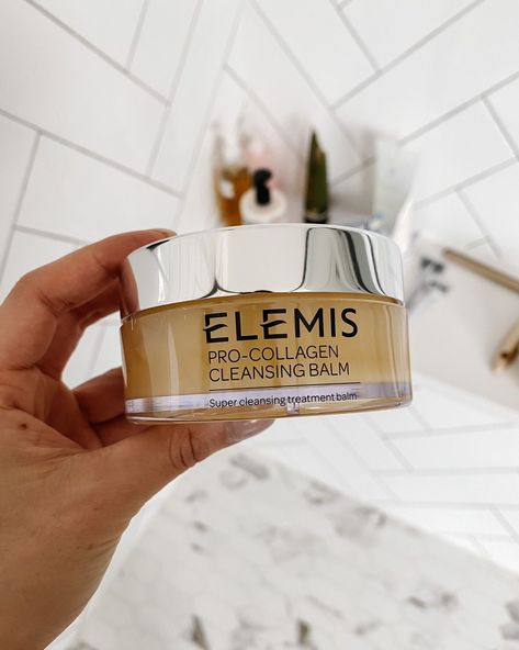 Elemis cleansing balm that gently removes my makeup leaving my skin so soft and bright! I love the scent of this and it’s a clean beauty brand. Right now it’s 25% off with code FRIENDS! #LTKsalealert #LTKbeauty Elemis Cleansing Balm, Elemis Skincare, Elemis Pro Collagen, Double Cleansing, Best Skincare Products, Bath And Body Care, Cleansing Balm, Clean Skincare, Anti Aging Cream