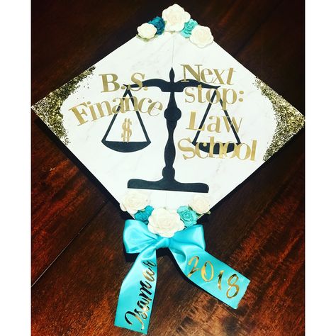 Law School Graduation Cap, College Grad Cap Ideas, College Graduation Cap Decoration, Grad Cap Designs, Law School Graduation, Grad Ideas, Grad Caps, Graduation Cap Designs, Cap Ideas