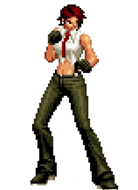 Vanessa King Of Fighters, Capcom Characters, Capcom Vs Snk, Capcom Vs, Snk King Of Fighters, The King Of Fighters, Pixel Art Background, 8bit Art, Body Figure