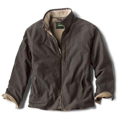 Bedford Cord Sherpa-Lined Briar Jacket | Orvis Mens Jackets Fall, Jackets Vintage, Mens Outdoor Clothing, Masculine Style, Tactical Clothing, Mens Casual Dress Outfits, Men's Jackets, Jackets For Men, Shearling Coat