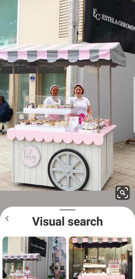 Truck Design Ideas, Cookie Cart, Bakery Cart, Bike Food, Food Kiosk, Food Cart Design, Ice Cream Cart, Candy Cart, Food Truck Design