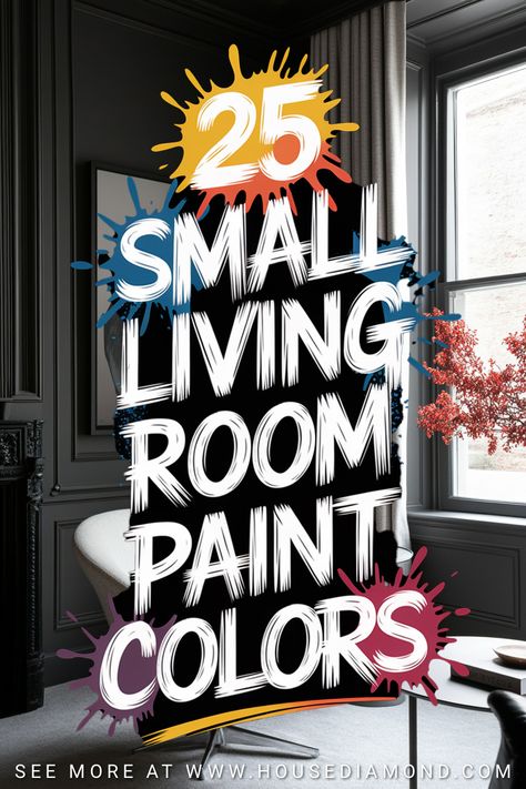 25 Small Living Room Paint Colors Paint Colors To Brighten Room, Paint Color To Brighten Room, Small Room Paint Color, Happy Living Rooms, Small Room Paint, Bright Paint Colors, Home Wall Colour, Brighten Room, Living Room Paint Colors