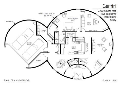 Dome House Plans, Monolithic Dome Homes, Grain Bin House, Bin House, Round House Plans, Dome Houses, Yurt Home, Silo House, Geodesic Dome Homes