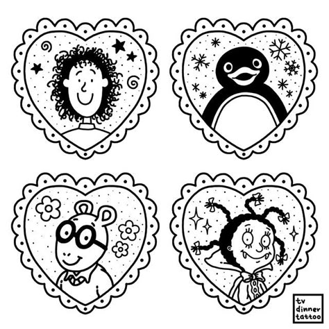 Cute Flash Tattoos Color, Love Is Drawing, Cute Drawings For Friends, Love Themed Tattoos, I Love You I Know Tattoo, 2000s Flash Tattoo, Christmas Flash Tattoo Sheet, The Story So Far Tattoo Flash, Cute Blackwork Tattoo