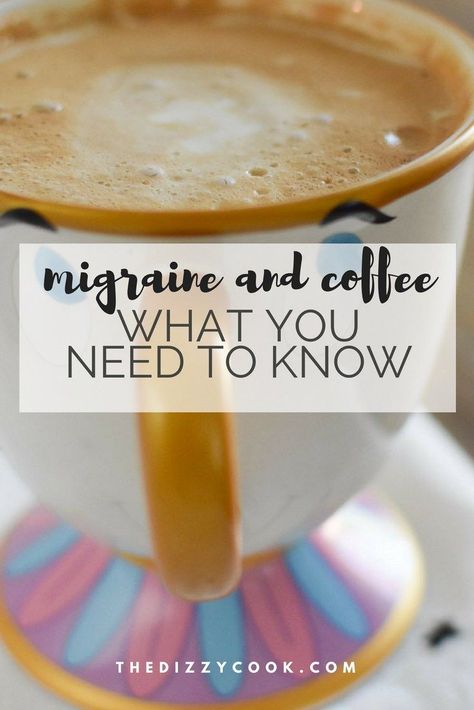 Coffee & Migraine: What you need to know about switching to decaf | #migrainediet #migraine #coffee #decaf Caffeine Free Coffee, College Instagram, Dizzy Cook, Natural Headache Relief, Migraine Diet, Migraine Triggers, Migraine Attack, Cheap Coffee, Coffee Alternative