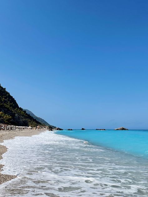 #kathisma #beach #lefkada #greece #greek #greekisland #sea #water #kathismabeach #summer #vacation #gr #grecia #holiday #lefkadabeach #lefkadagreece #visitgreece #visitlefkada #greeksummer #greekvacation #mountain #nature #blueandgreen #waves #kathismalefkada Lefkada Greece Photography, Lefkada Aesthetic, Greece Lefkada, Lefkada Greece, Greece Aesthetic, Greek Vacation, Greece Trip, Greece Photography, Mountain Nature