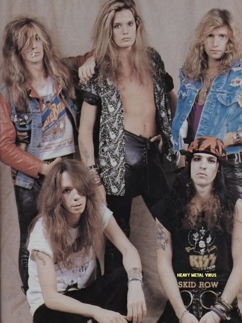 Rob Affuso, Dave Sabo, Skid Row Band, Rachel Bolan, Skid Row, Sebastian Bach, Rock Style, Rock Bands, Heavy Metal