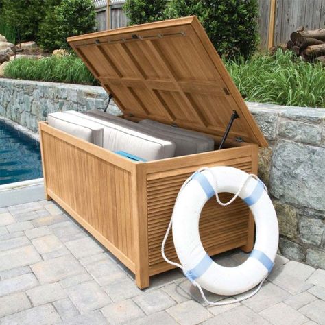 Pool storage box