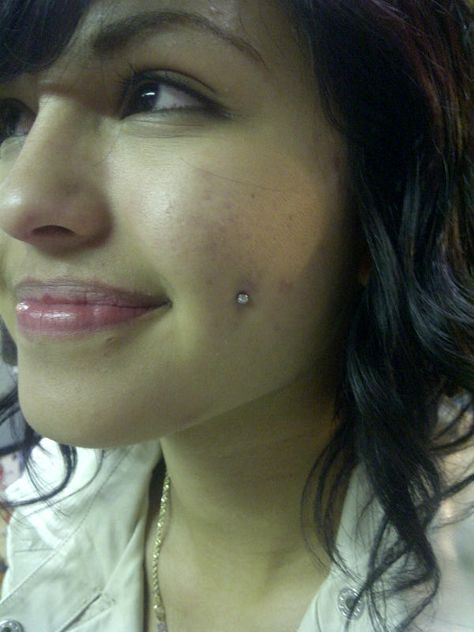 Dimple/Cheek Piercing By Kathleen Langley-Fortier at Lucky 7 Tattoo -Tahoe Lucky 7 Tattoo, Cheek Piercing, Dimple Piercing, Cheek Piercings, 7 Tattoo, Lucky 7, Body Modifications, Body Mods, Tattoos And Piercings