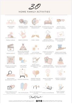 List Of Hobbies, Uppfostra Barn, Family Bonding Activities, Hobby Ideas, Parenting Knowledge, Family Fun Night, Smart Parenting, Conscious Parenting, Fun Family Activities