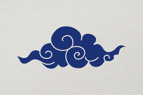 Chinese cloud sticker, blue oriental | Free Vector - rawpixel Cloud Vector Illustration, Asian Clouds, Clouds Chinese, Anime Abstract, Chinese Clouds, Chinese Tea Room, Cloud Sticker, Japanese Icon, Decorate Ideas