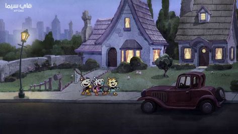 Cuphead Background Art, Cuphead Background, Retro Animation, The Cuphead Show, Cuphead Show, Awkward Girl, Cup Head, Class Games, Alvin And The Chipmunks