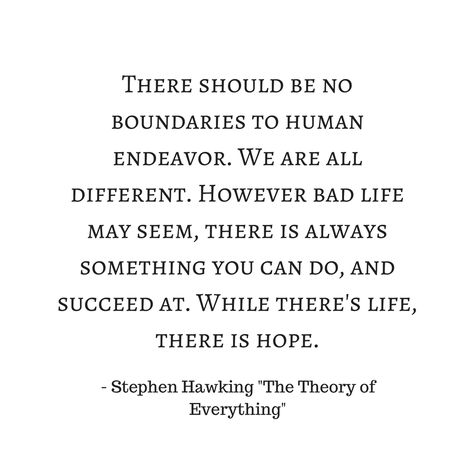 The Theory of Everything Call Of The Void, Choice Theory, Theory Of Everything, The Theory Of Everything, Bad Life, Dear Me, The Void, Stephen Hawking, Social Science