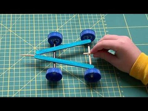 ✅ How to make a MINI Rubber Band Car easily / Popsicle Stick Car - YouTube Popsicle Stick Car, Rubber Band Car, Car Template, Paper Car, Teachable Moments, Popsicle Stick, Diy Car, Popsicle Sticks, Science Fair