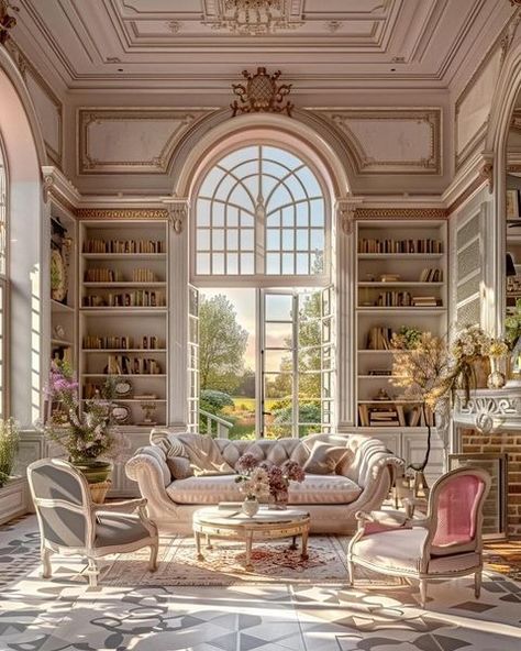 All Posts • Instagram Interior Design Castle, Bloxburg Chateau, Old Mansions Interior, Witch Eyes, Luxury Home Interior, Townhouse Interior, Sala Grande, Dream Life House, French Style Homes