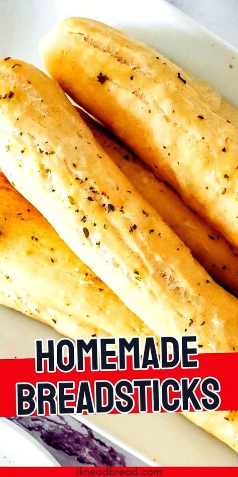 Homemade Breadsticks with Garlic Butter are a delicious and 
satisfying appetizer or side dish that's perfect for any occasion. These
 crispy, buttery breadsticks are reminiscent of the endless supply at 
Olive Garden, but with the added satisfaction of making them from 
scratch. With just a few simple ingredients and a little time, you can enjoy 
these homemade treats right in the comfort of your own kitchen. Quick Breadstick Recipe, Nut Roll Recipe, Homemade Breadsticks, Cheese Bread Sticks, Italian Bread Recipes, Chewy Bread, Homemade Garlic Bread, Bread Sticks Recipe, Bread Sticks