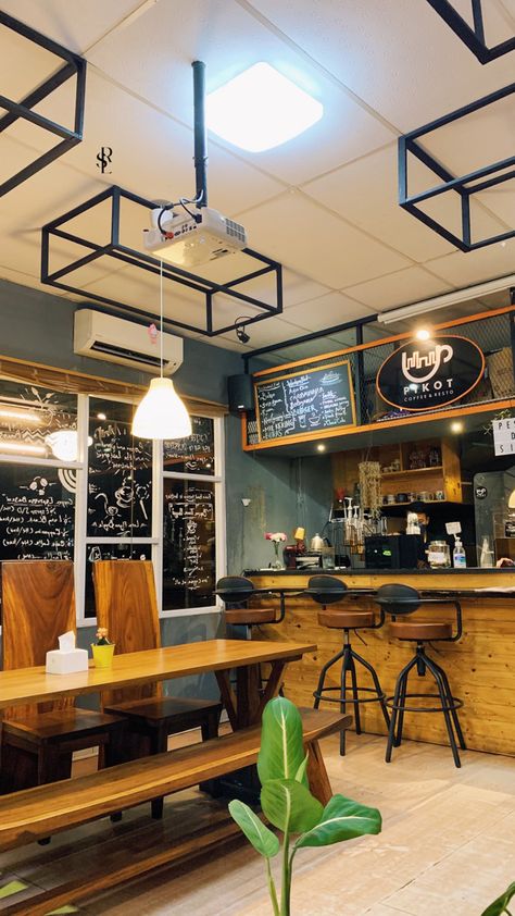 A cafe & restaurant located in Bekasi City, Indonesia Coffee Restaurants, Cafe Restaurant, Boyfriend Pictures, Aesthetic Pictures, Coffee Shop, Indonesia, Cafe, Restaurant, Coffee