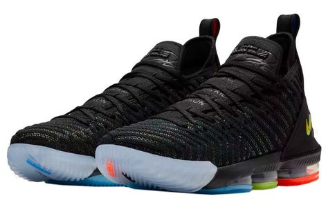 Nike LeBron 16 "I Promise" Nike Retail, Basketball Games For Kids, Lebron 16, Baskets Nike, Nike Air Force Ones, Nike Lebron, Sneakers Men Fashion, Sneaker Collection, Basketball Players