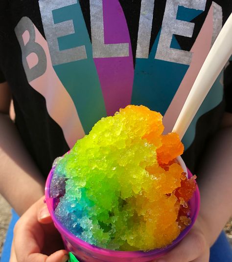 Rainbow 🌈 Kona Ice ~ Jubilee Day • 2019 Kona Ice, Rainbow After The Storm, After The Storm, Good Eats, How To Look Better, Rainbow, Cake