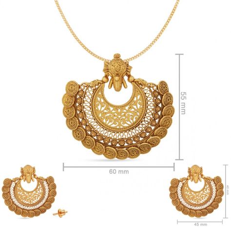 Idiana Elephant Pendant sets Gold Elephant Pendant, Pendant Sets, Handmade Gold Jewellery, Gold Elephant, Wedding Jewellery Collection, Elephant Pendant, Wedding Jewellery, Yellow Gold Pendants, Handmade Gold