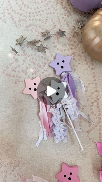 S T E P H✨DIY Creator + Maker on Instagram: "B⭐️O! MAKING star wands into the ultimate spooky sweet party favor and or Boo Basket filler? (I plan on doing both because, I would)
.
What did I used to MAKE these ghost star shaped wands?
.
Pre cut star wooden wand kit
Ribbon of various sizes
Acrylic paint (desired colors + black)
Q-Tips
Optional - glue gun to secure ribbon
For my exact supplies, comment “ghost wand”
.
Then save for when you go to MAKE🫶🏻
.
.
.
.
.
.
.
.
.
.
.
.
.
.
.
.
#partyfavorsforkids #partyfavorsideas #diyhalloweencrafts #halloweencraftsforkids #spookysweet #ghostcraft #ghostdiy #simpleparty #pastelhalloween" Ghost Wand, Ghost Crafts, Wooden Wand, Ghost Diy, Star Wand, Boo Basket, Sweet Party, Basket Fillers, Halloween Crafts For Kids