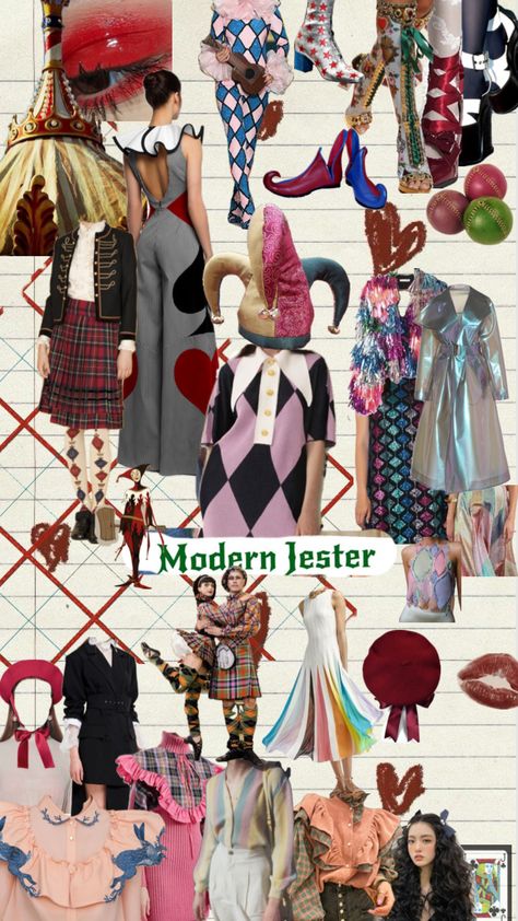 #fyp  #redaesthetic  #jestercore #jester #cards #fashion #fashioninspo #fashionboard #circuscore #modern Jester Outfit, Dance Project, Red Aesthetic, Style Board, Halloween Costumes, Fashion Inspo, Halloween, Fashion Design, Clothes