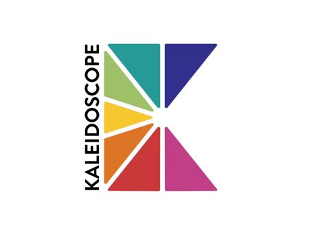 Kaleidoscope Logo, Trendy Logo Design, Fashion Logos, Logo Challenge, Light Inspiration, Trendy Logos, Music Collage, Typography Graphic Design, Brand Refresh