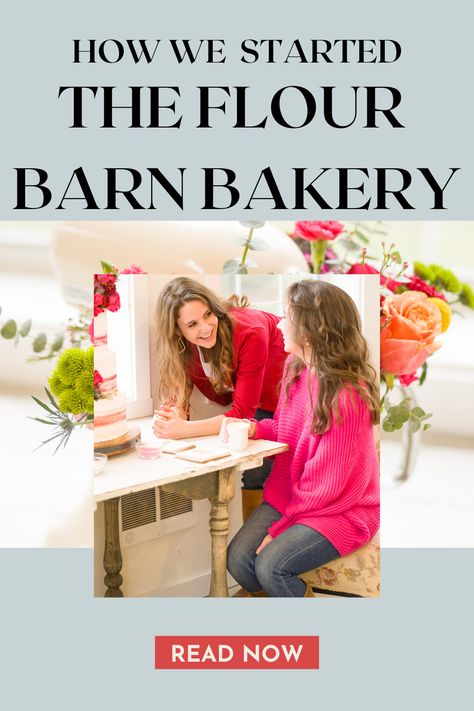 How we started our bakery situated on our family farm. Our story of starting bakery with two sisters and their dad. How to start a bakery. How we started a bakery while being moms. Starting a small business. Two sisters starting a bakery. How to start a small business as a mom. How to turn your passion for baking into a business. Baking tips. Homesteading tips. Making money on my family farm. Making money on a small farm. Baking for bakery. Starting a bakery, blog and coffee shop trailer. Buck Farms Bakery, Coffee Shop Trailer, Cottage Law Bakery, How To Grow Your Home Bakery, Ballerina Farms Sourdough Bread, Start A Bakery, Starting A Bakery, Running A Bakery From Home, Start A Small Business