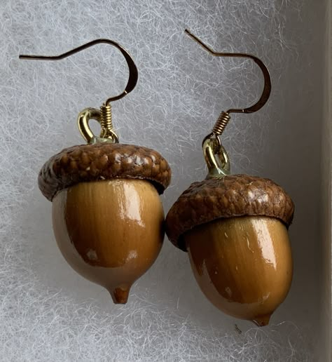 Acorn Jewelry, Acorn Crafts, Estilo Hippie, Funky Jewelry, Hippie Jewelry, Nature Crafts, Bijoux Diy, Dream Jewelry, Diy Clay