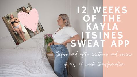 There’s a #new #post on #youtube 🤍 #12 #week #bbg #transformation ! I am so #proud of how far I’ve come using the #sweat app by #kaylaitsines my #before and #after #pictures and #videos are at the end! Bbg Before And After 12 Weeks, Sweat App Before And After, Bbg Results, Bbg Transformation, Sweat App, Kayla Itsines, After Pictures, Before And After Pictures, 12 Weeks