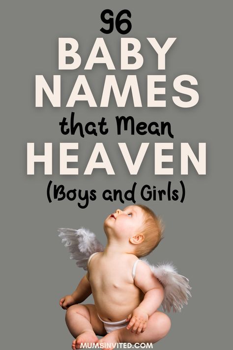 Browse through these 96 angelic names that mean heaven, heaven-sent, sky and angels. You would LOVE this huge list of cute names for heaven girls and boys. boy names that mean heaven. girl names that mean heaven. heaven baby names. heaven names. heaven. Baby girl names. Baby boy names. boy names meaning heaven. girl names meaning heaven. heaven name. Adorable baby names. Cute baby names. Unique baby names. Angel names. Sky names. Sky. Angel. Heaven. Nevaeh. Names That Mean Heaven, Angel Names And Meanings, Angels Names Meaning, Heavenly Names, Names Meaning Angel, Names That Mean Angel, Sky Names, Cute Baby Names Unique, Hebrew Baby Boy Names