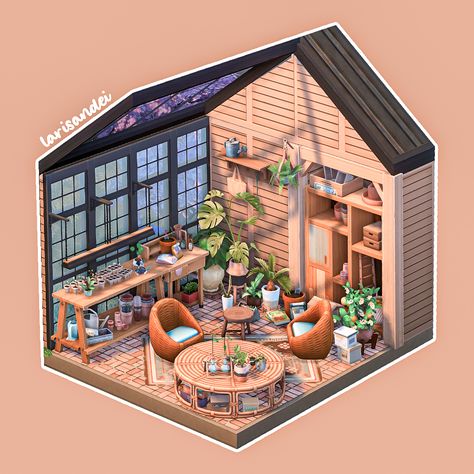 Sims 4 Apothecary, Sims 4 Sunroom, Sims 4 Balcony, Sims 4 Greenhouse, Sims 4 Loft, The Sims 4 Builds, Sims 4 Cottage, Sims 4 Room, Sims 4 Interior