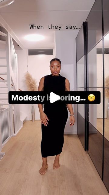 JOSPHINE  OGUGUA on Instagram: "Where would you wear this fit to?
.
If you’re looking for fun ways to slay and still keep it covered? Then you’ve come to the right page. I hope I’m able to inspire you that you can still elevate your look while keeping it modest. 
.
Comment “modest fit” and I’ll dm you codes/links. Outfit details will also be in my stories and “February” highlight so please check that out too 👌
.
#modestfashion #modestclothing #outfitinspo #howtodress #theitgirl #fashionreels #thatgirlaesthetic" Modest Fashion Outfits College, Modest Fits, Modest Fashion Outfits, Elevate Your Look, College Outfits, Modest Outfits, Outfit Details, Modest Fashion, I Hope