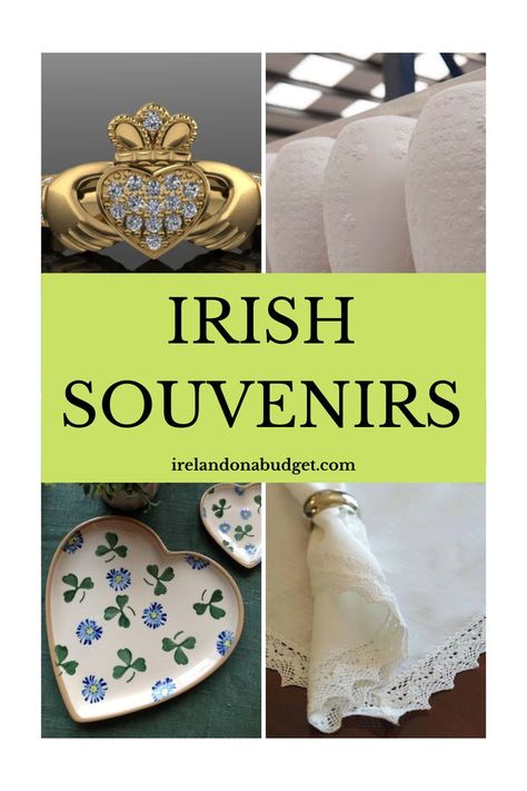 a ring, dish, pottery and linen Irish Souvenirs, Food Pottery, Ireland Outfits, Scotland Fall, Ireland Souvenirs, Irish Pottery, Irish Tea, Travel Thoughts, Irish Tweed