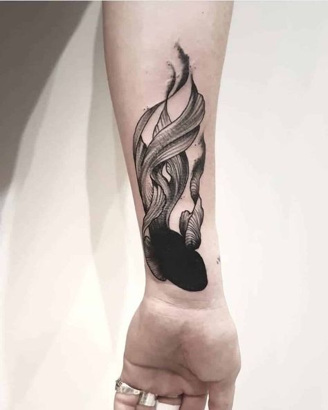 Cover Up Tattoos For Wrist For Women, Jellyfish Wrapped Around Arm Tattoo, Black Tattoo Cover Up For Women, Black Cover Up Tattoos For Women, Tattoo Cover Up Ideas For Women, Cover Tattoo Ideas, Tatuaje Cover Up, Tattoo Cover Up Ideas, Cover Up Tattoos For Women