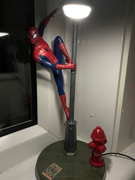 spider-man lmap post Spider Man Furniture, Spiderman Home Decor, Spider Man Merch Aesthetic, Spider Man Figures, Spider Man Quinceanera, Spider Man Accessories, Spider Man Merch, Spider Man Decorations, Spider Man Room Ideas