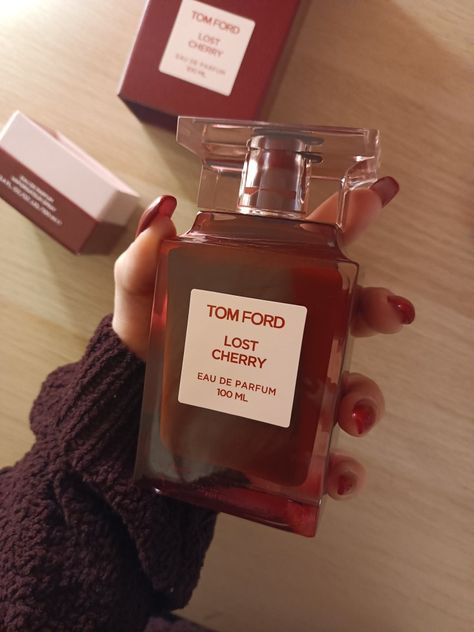 Tom Ford Cherry Perfume, Tom Ford Lost Cherry Perfume, Lost Cherry Perfume, Cherry Perfume, Coquette Autumn, Tom Ford Lost Cherry, Lost Cherry, Tom Ford Perfume, Fragrances Perfume Woman