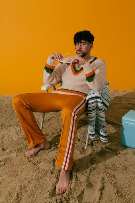 Hear Bad Bunny's New Album, Un Verano Sin Ti Bunny Drop, Sonny With A Chance, Line Of Best Fit, Personajes Studio Ghibli, Santa Monica Beach, Bunny Wallpaper, Bunny Outfit, Bad Bunny, Popsugar