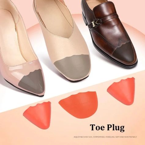 Just found this amazing item on AliExpress. Check it out! KWD0.32  77％ Off | Pu Foam Toe Plug Insert for Men Women Soft Anti-wear Toe Filled Insole High Heels Pain Relief Protector Adjustable Half Size Pad Kasut Tumit Tinggi, Heel Pain Relief, Shoes Too Big, Shoe Inserts, Soft Shoes, Heel Pain, Shoe Care, Formal Shoes, Pain Relief