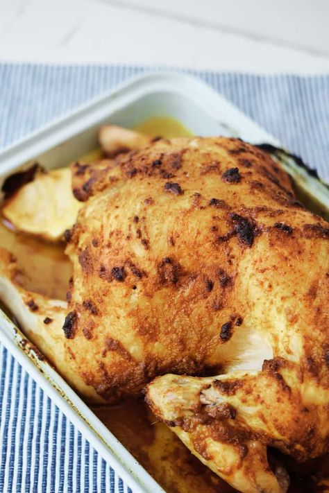 Roasted Chicken with Moroccan 6 Spices Ramadan Soup, Roasted Chicken Recipe, Easy Roast Chicken, Clean Chicken, Moroccan Spices, Roast Chicken Recipes, Citrus Chicken, Lemon Rind, Paleo Chicken