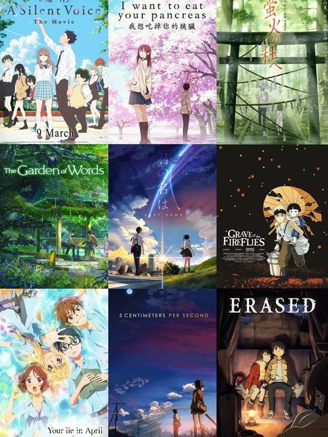 Aesthetics Pins - Emotional movies / animes that will make you cry ~.~ Emotional Movies, Good Animated Movies, The Garden Of Words, Movie Halloween Costume, Japanese Animated Movies, New Movies To Watch, Anime Suggestions, Netflix Anime, Animes To Watch