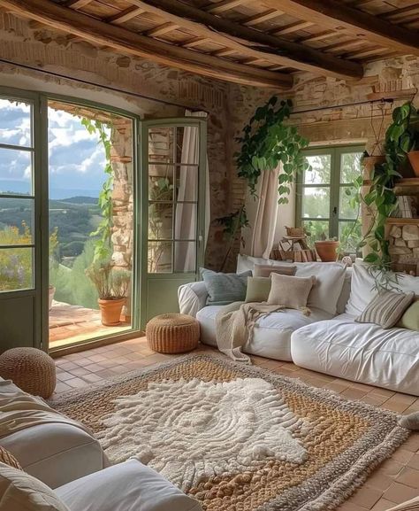 Modern Farmhouse Living, Dream House Rooms, Mediterranean Homes, Dream House Interior, Farmhouse Living, Dream Rooms, Dream House Decor, House Inspo, Dream Home Design