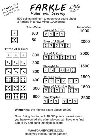 Farkle – Role 4 Initiative Bridge Card Game, Probability Worksheets, Family Card Games, Game Rules, Decision Making Skills, Family Fun Games, Dice Games, Just A Game, Family Night