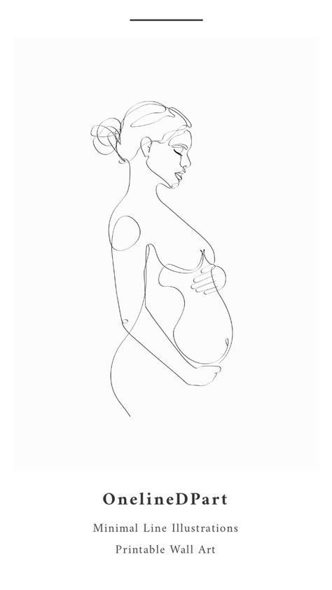 Pregnant Figure Drawing, Pregnant Woman Line Drawing, Pregnant Woman Silhouette Drawing, Maternity Line Art, Pregnant Silhouette Drawing, Pregnant Body Drawing, Pregnant Woman Tattoo, Pregnant Mom Drawing, Maternity Drawing